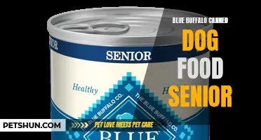 Nutritious Senior Dog Food: Blue Buffalo Canned Choice
