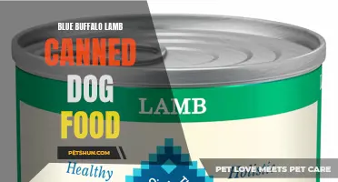 Blue Buffalo Lamb Canned Dog Food - A Nutritious Choice