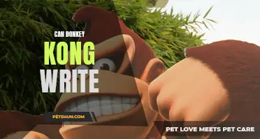 Unveiling Donkey Kong's Hidden Talents: Can He Write?