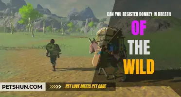 Unlock New Possibilities: Can You Register a Donkey in Breath of the Wild?