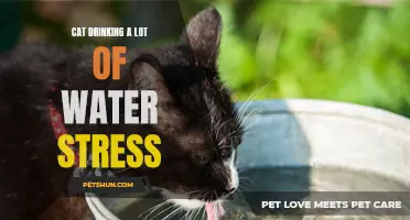 Understanding the Connection Between Cat Drinking Excess Water and Stress