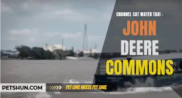 Exploring the Channel Cat Water Taxi at John Deere Commons: A Unique Experience on the River