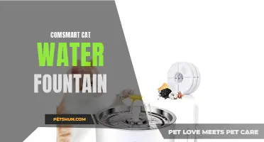 Upgrade Your Cat's Hydration Game with the Comsmart Cat Water Fountain