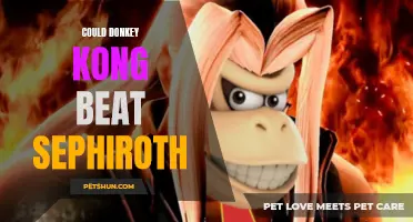 Can Donkey Kong Defeat Sephiroth in an Epic Showdown?