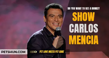 Exploring the Controversial Topic: Carlos Mencia and the Donkey Show