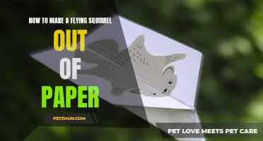 Crafting a Flying Squirrel from Paper: A Fun DIY Project for All Ages