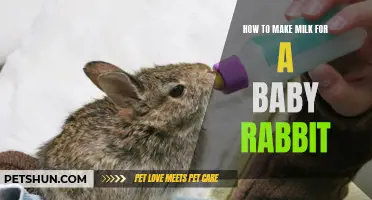 Making Nutritious Milk for a Baby Rabbit: A Guide for Pet Owners