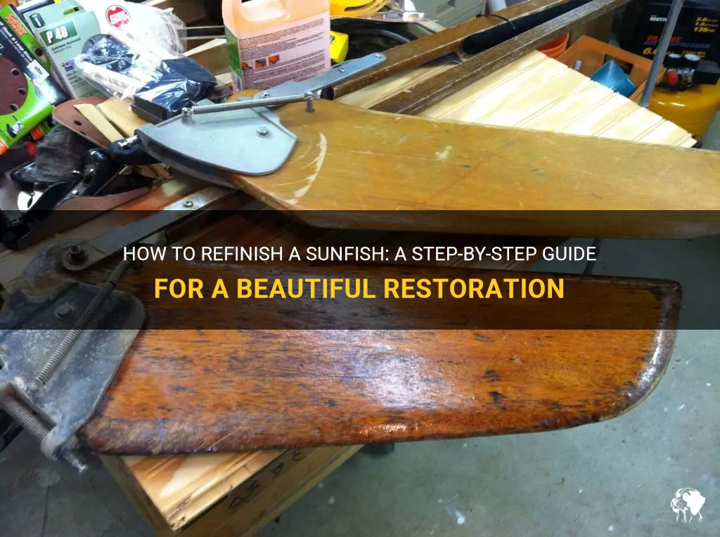 how to refinish a sunfish