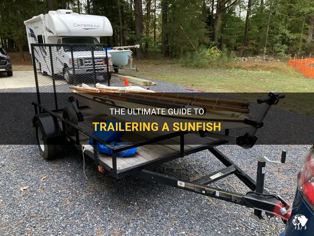 how to trailer a sunfish