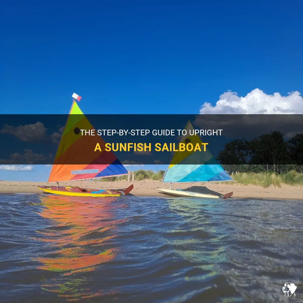 how to upright a sunfish