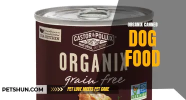 Nutritious and Flavorful Organix Canned Dog Food for your Pet