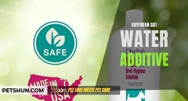 The Benefits of Using Oxyfresh Cat Water Additive