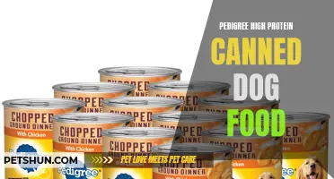 Power Up Your Pup with Pedigree High Protein Canned Dog Food