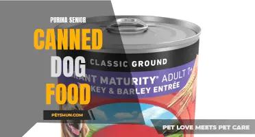 Nutritious and Delicious: Purina's Senior Canned Dog Food