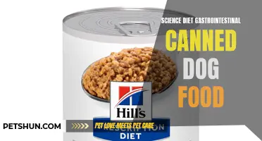 Science Diet Gastrointestinal Canned Dog Food: A Digestive Health Solution