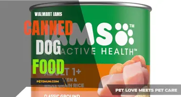 Walmart offers Iams canned food for dogs