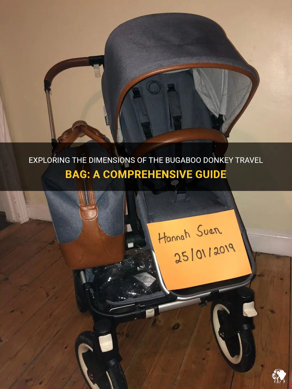 what are the dimensions of bugaboo donkey travel bag