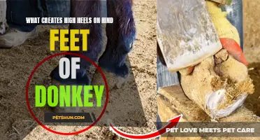 The Anatomy and Evolution of High Heels on the Hind Feet of Donkeys