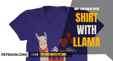 The Growing Popularity of Llama-Inspired Shirts Among Foreigners